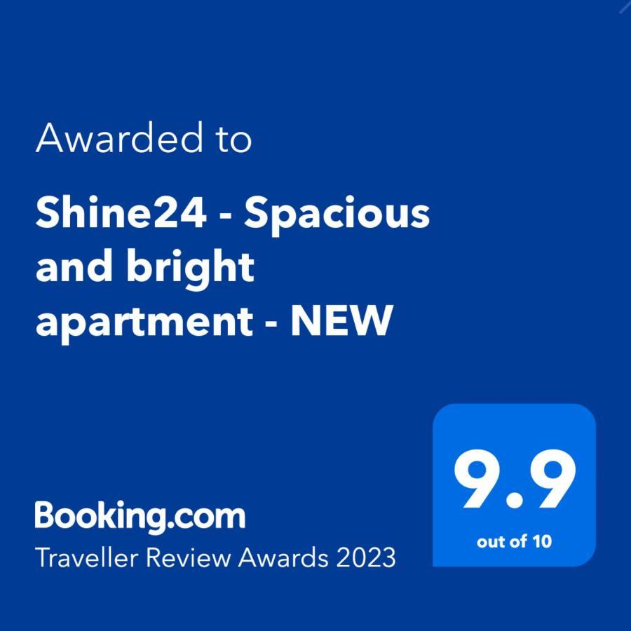 Shine24 - Spacious And Bright Apartment - New Novi Sad Bagian luar foto